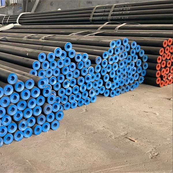 Schedule 40 Seamless Carbon Steel Pipe SAE 1020 1045 10 Inch Black CE Cutting