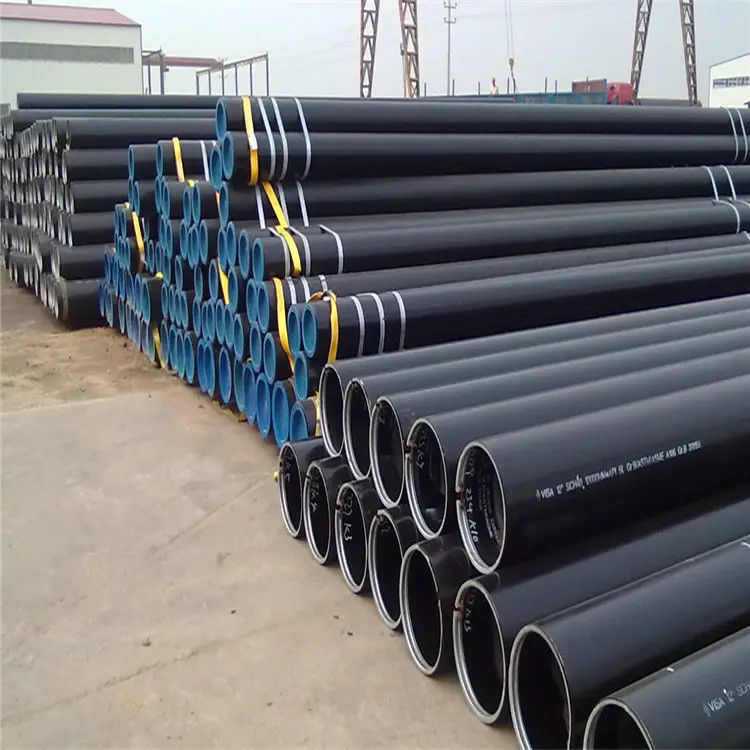 Welded Carbon Steel Seamless Tubing Pipe ST37 C45 A106 Gr.B A53 20# 45# Q355B