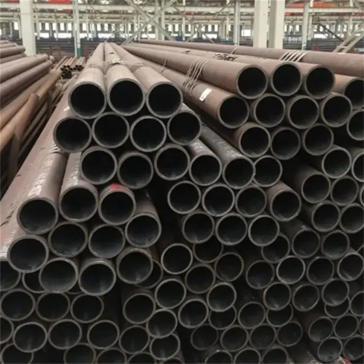 Welded Carbon Steel Seamless Tubing Pipe ST37 C45 A106 Gr.B A53 20# 45# Q355B