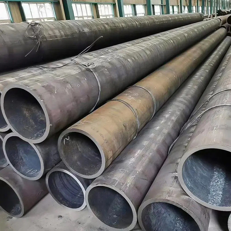 Aisi 4130  Seamless Mild Steel Pipe Round Tube Hot Rolled Grade A Schedule Black Iron