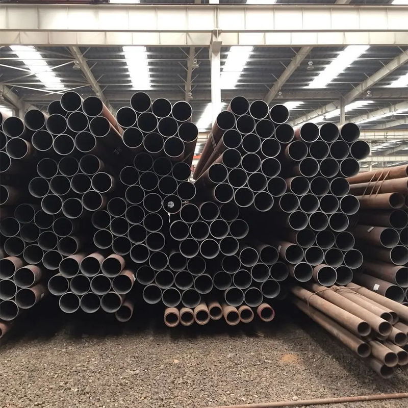Precision Mild Steel Seamless Round Tube Pipe Alloy Seamless Steel Tube Production