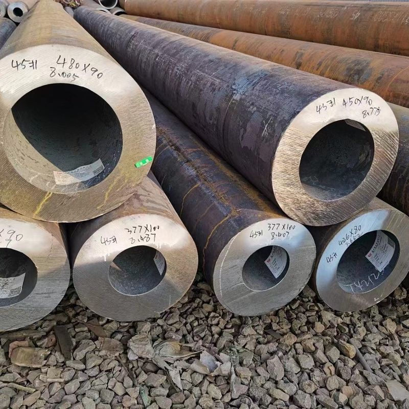 ASTM Metals Alloys Seamless Steel Tube DIN Mid Hard 12M Automotive Non-Oiled API