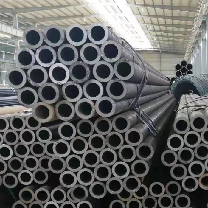 ASTM Metals Alloys Seamless Steel Tube DIN Mid Hard 12M Automotive Non-Oiled API